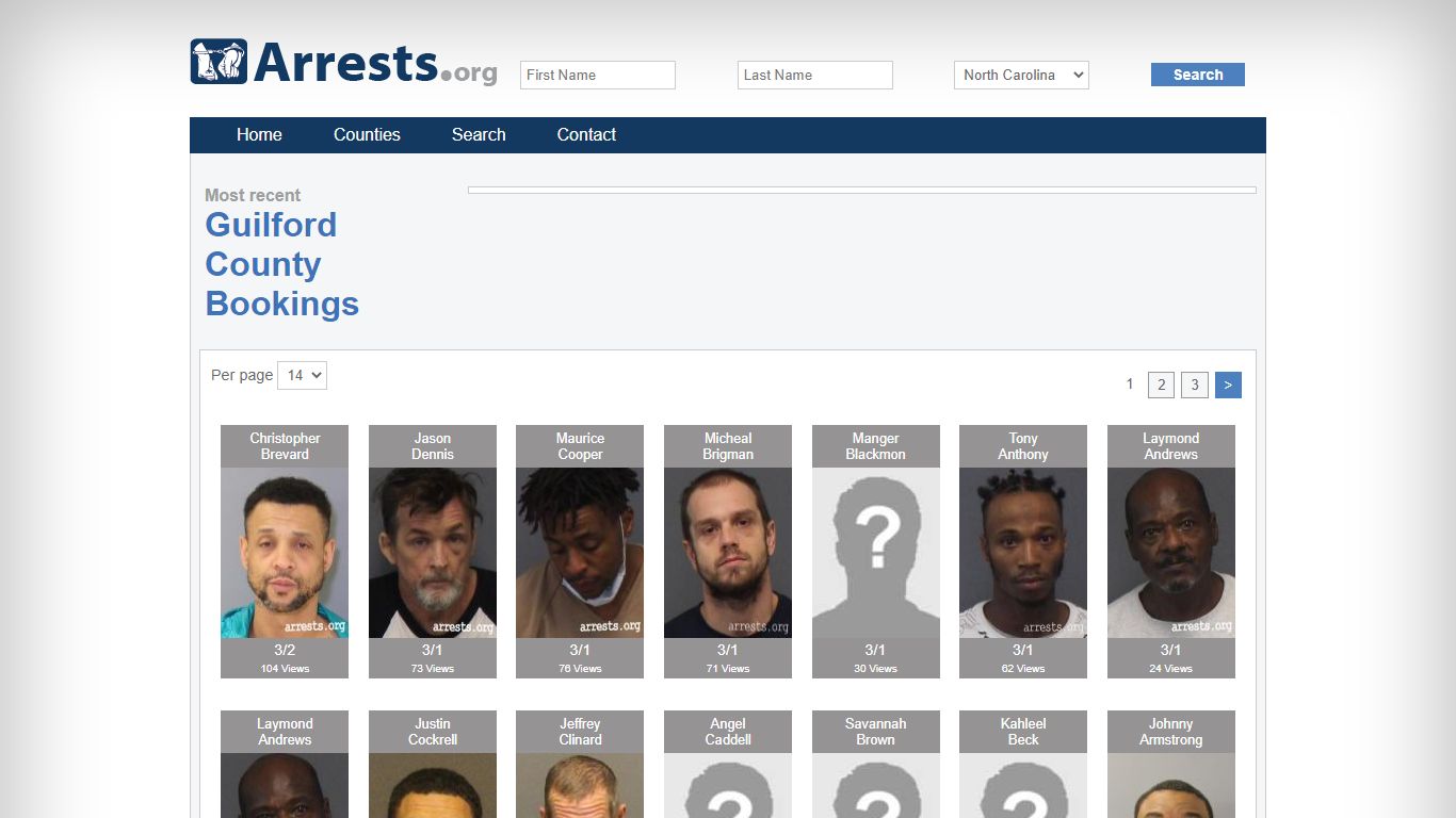 Guilford County Arrests and Inmate Search